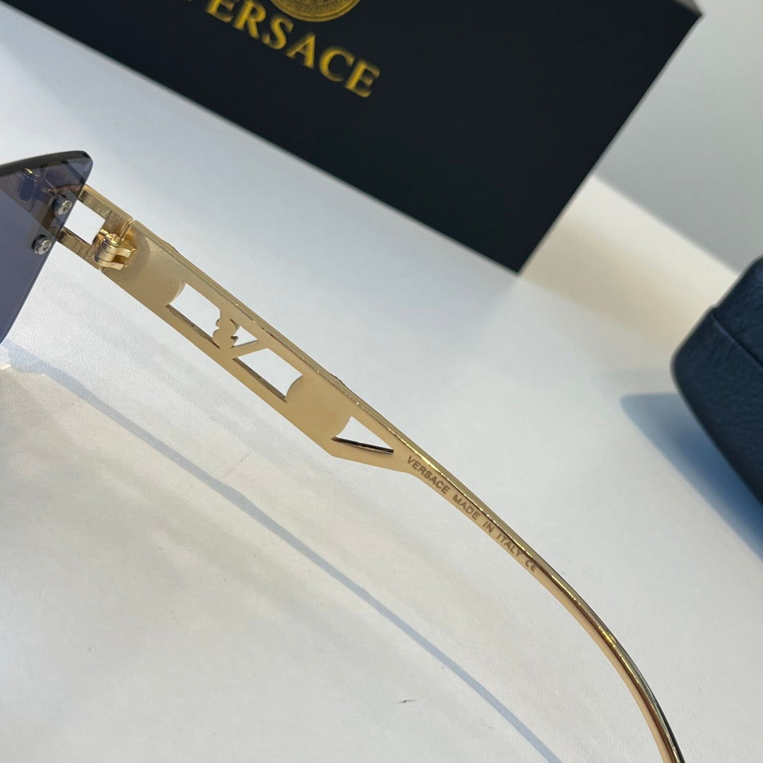 Versace Fashion Blue Lens Sunglasses for Men - detail image 10