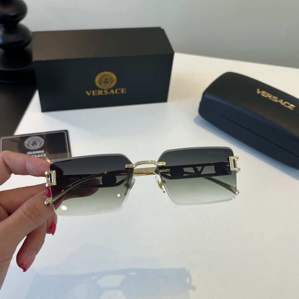 Versace Fashion Silver Lens Sunglasses for Men - 372513 - detail image 5