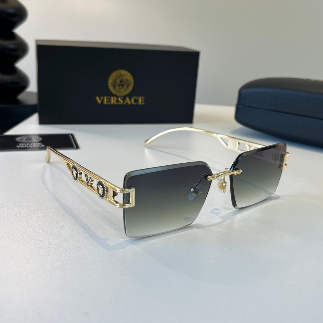 Versace Fashion Silver Lens Sunglasses for Men - 416384