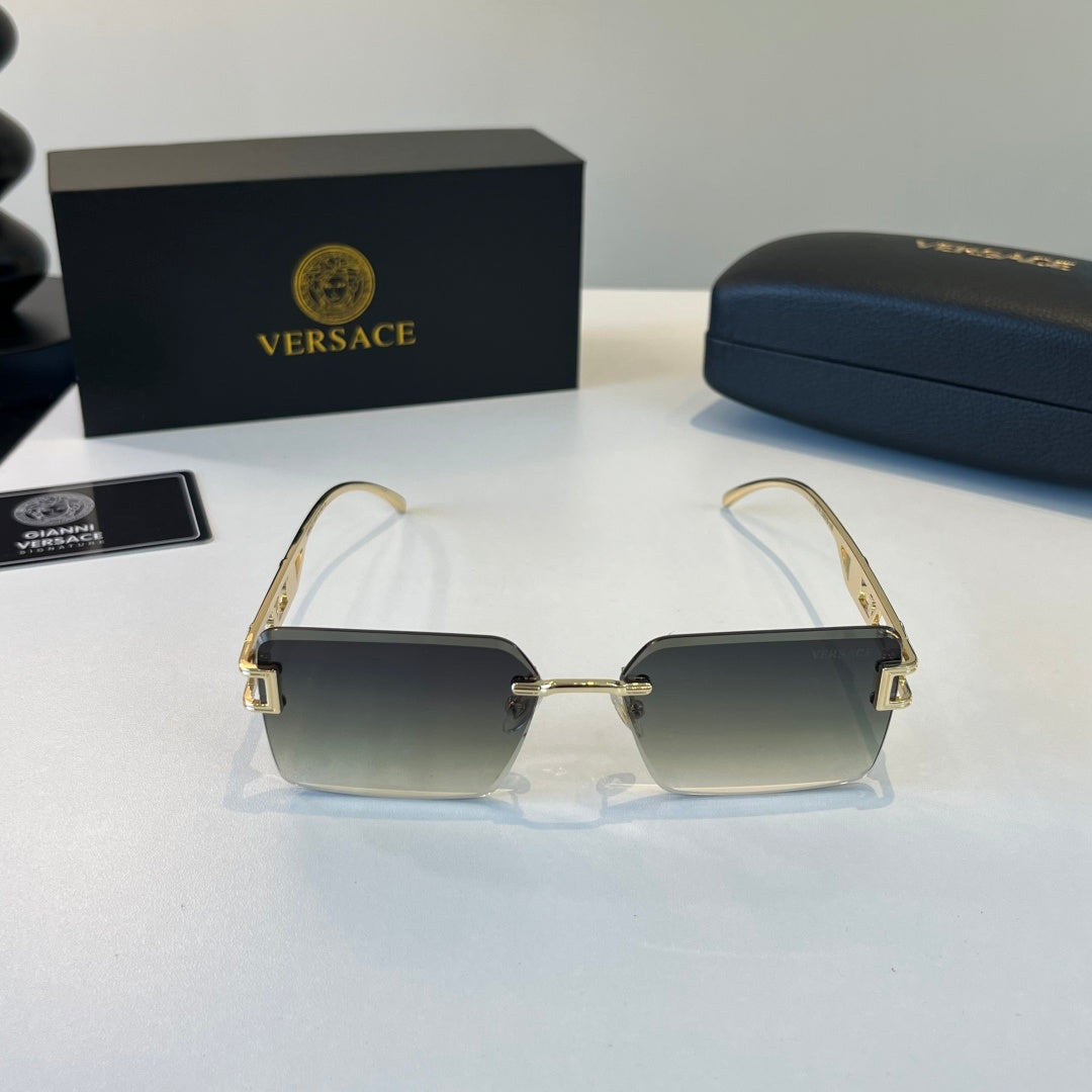 Versace Fashion Silver Lens Sunglasses for Men - 416384 - detail image 2
