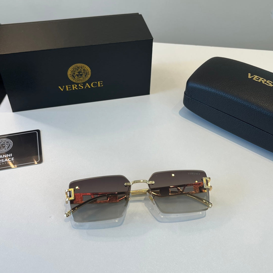 Versace Fashion Silver Lens Sunglasses for Men - 372514 - detail image 4