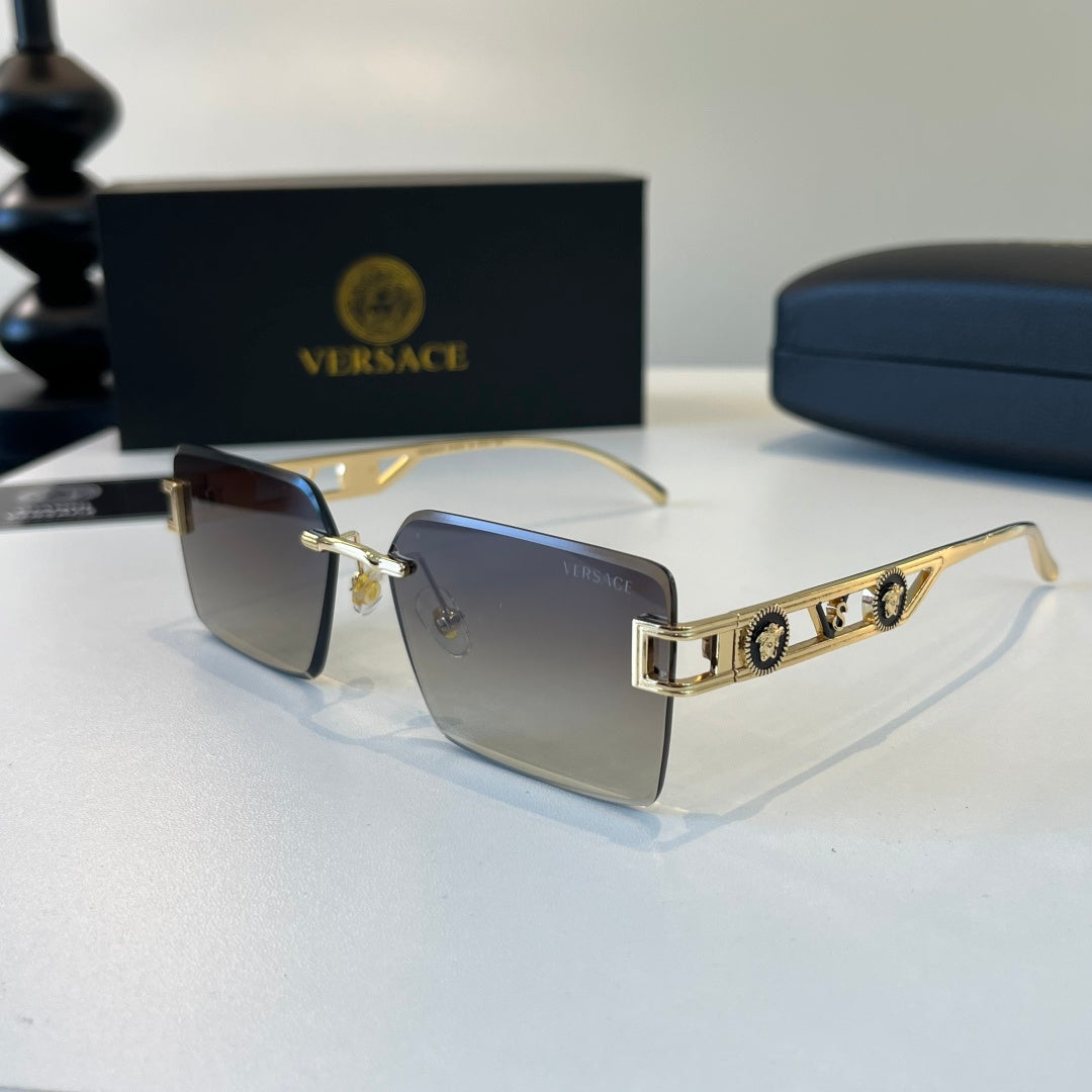 Versace Fashion Silver Lens Sunglasses for Men - 416385 - detail image 3