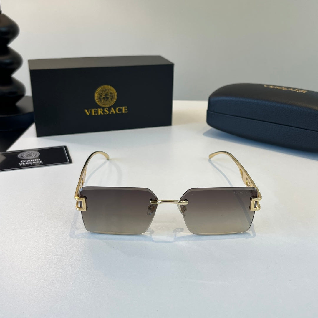 Versace Fashion Silver Lens Sunglasses for Men - 372514 - detail image 2