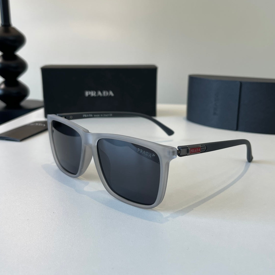 Prada Fashion Silver Lens Sunglasses for Men - 372088 - detail image 3
