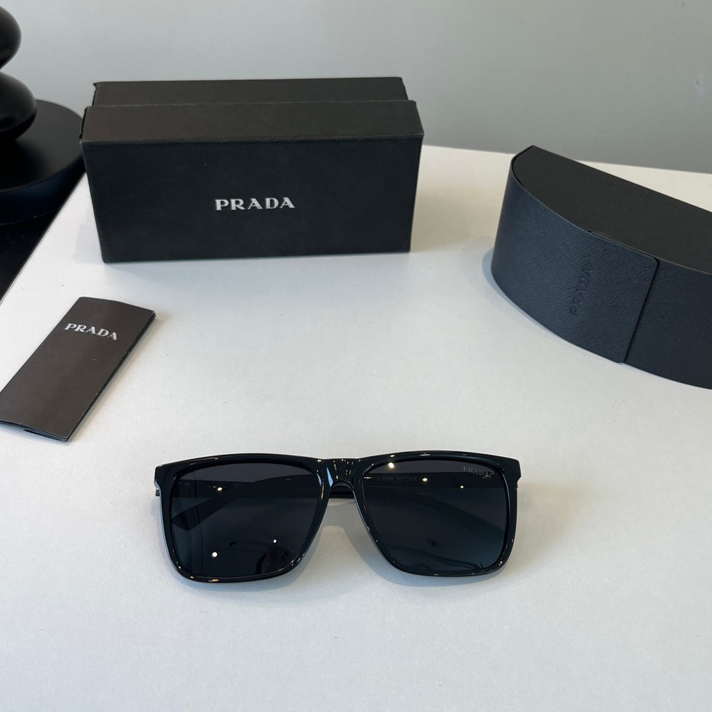 Prada Fashion Black Lens Sunglasses for Men - 372089 - detail image 6