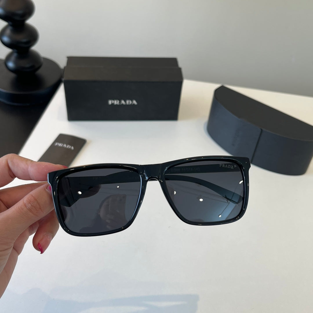 Prada Fashion Black Lens Sunglasses for Men - 372089 - detail image 5