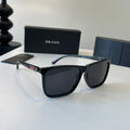 Prada Fashion Black Lens Sunglasses for Men - 372089