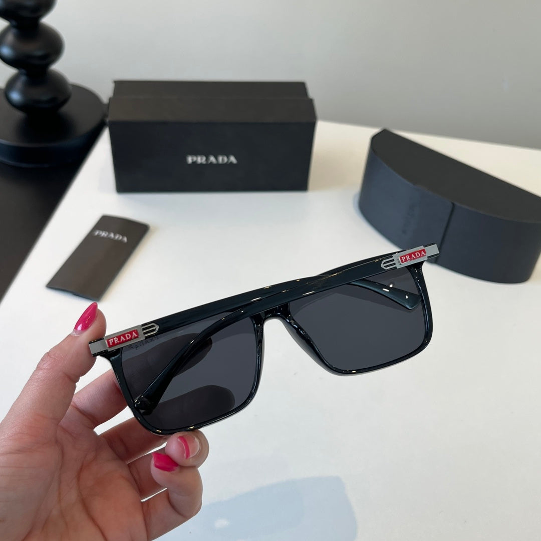 Prada Fashion Black Lens Sunglasses for Men - 372089 - detail image 9