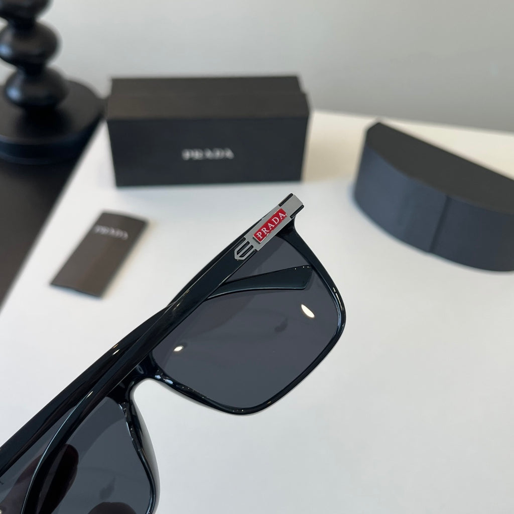 Prada Fashion Black Lens Sunglasses for Men - 372089 - detail image 8