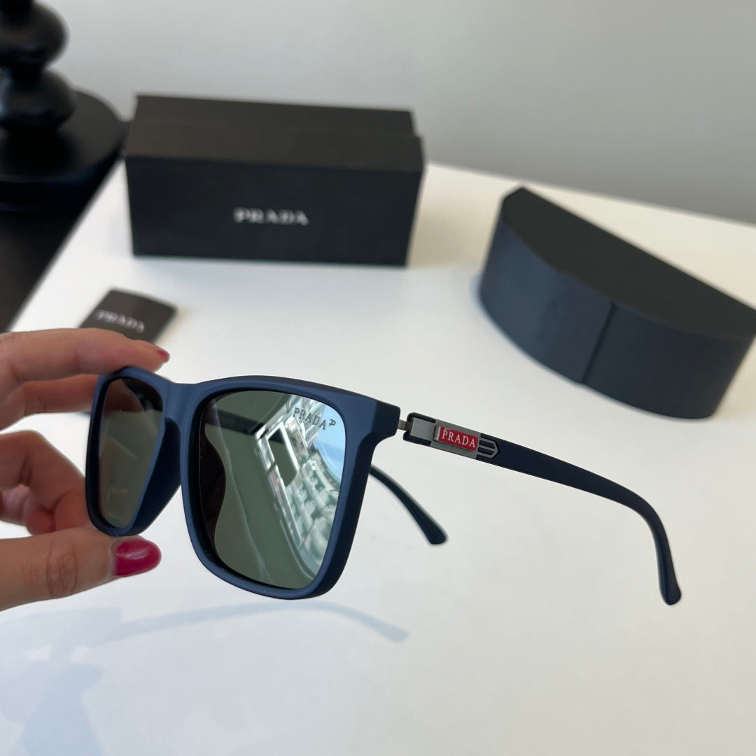 Prada Fashion Black Lens Sunglasses for Men - 372090 - detail image 4
