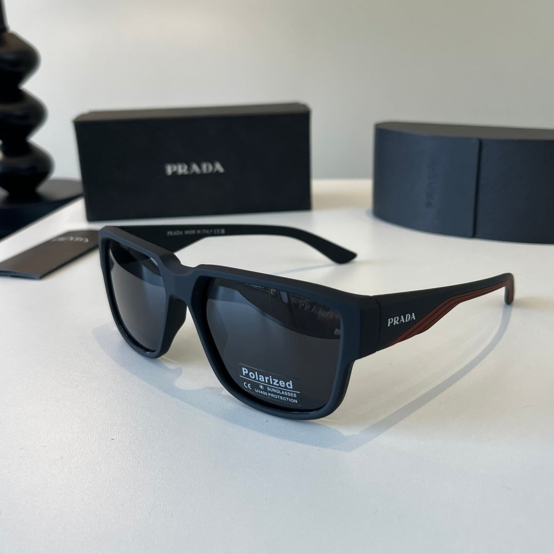 Prada Fashion Black Lens Sunglasses for Men & Women - 372087 - detail image 3