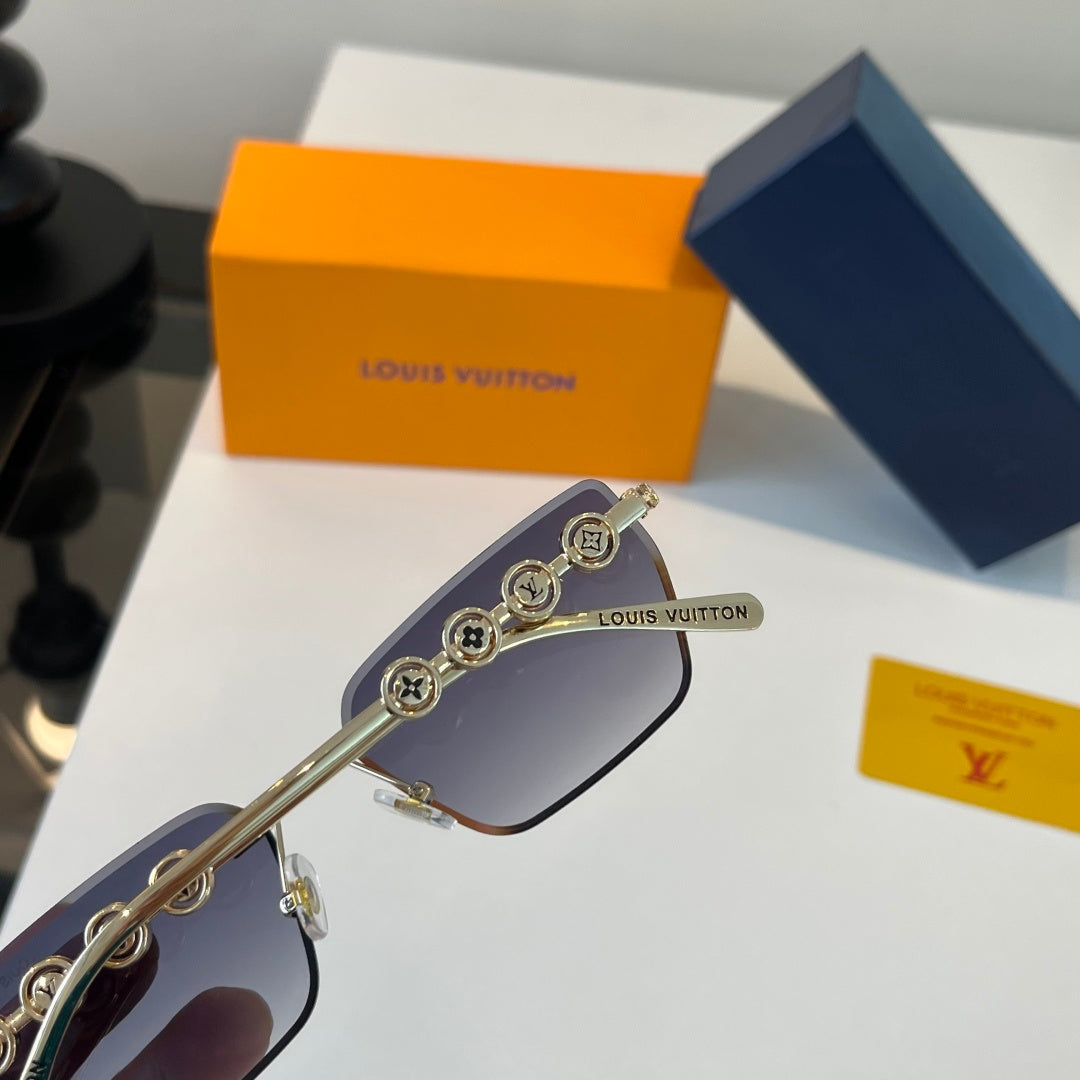 Louis Vuitton Fashion Silver Lens Sunglasses for Women - 371410 - detail image 6