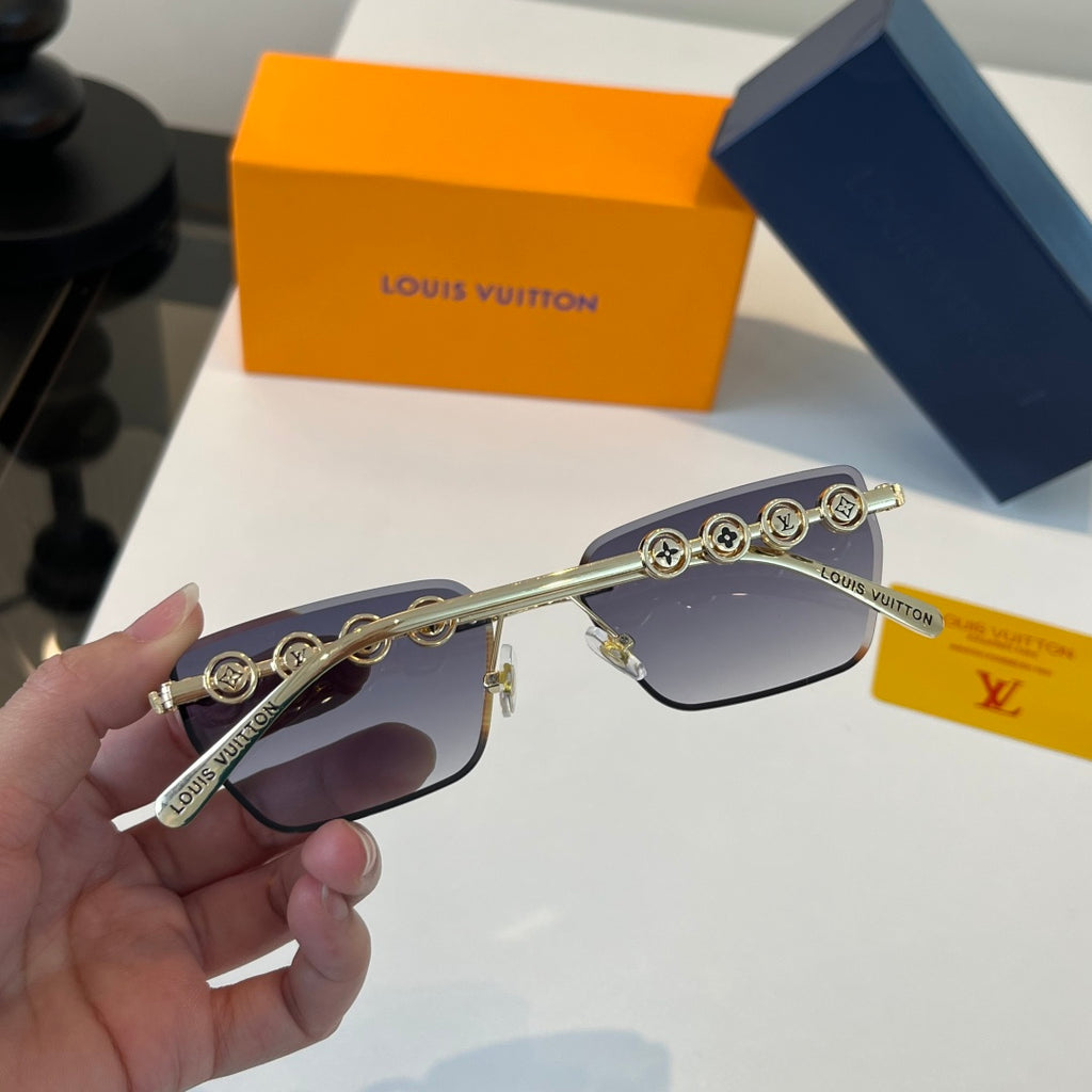 Louis Vuitton Fashion Silver Lens Sunglasses for Women - 371410 - detail image 7