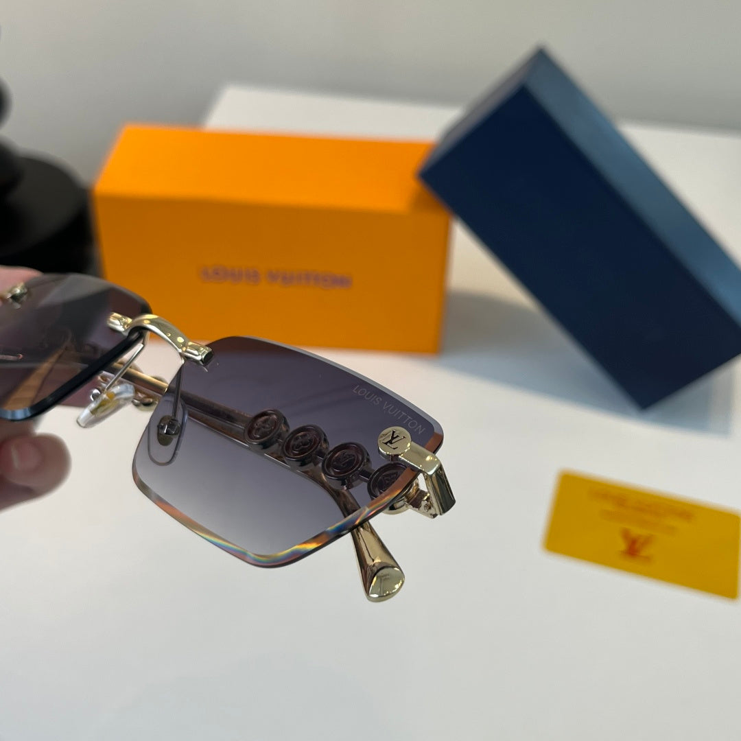Louis Vuitton Fashion Silver Lens Sunglasses for Women - 371410 - detail image 5