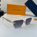 Louis Vuitton Fashion Silver Lens Sunglasses for Women - 371410