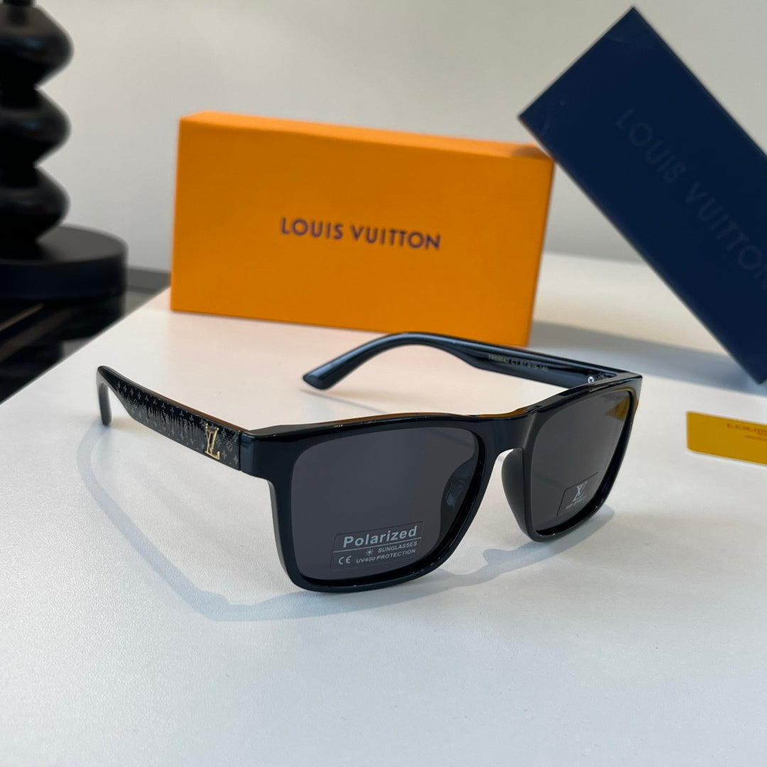 Louis Vuitton Fashion Black Lens Sunglasses for Men & Women - 371417