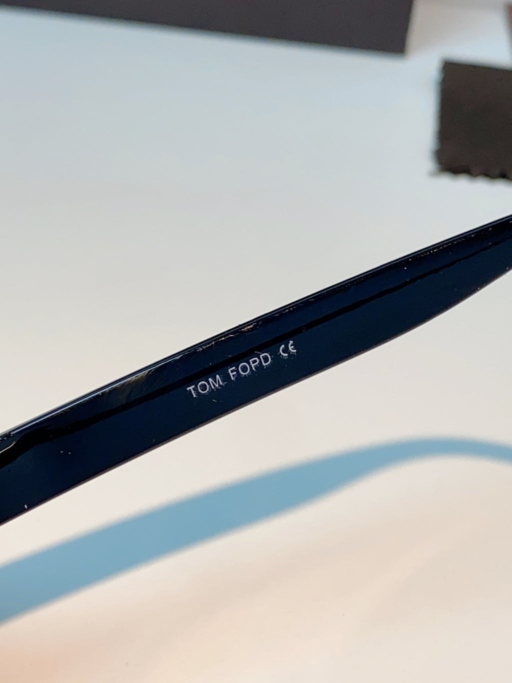 Tom Ford Metal Square Blue Lens Sunglasses for Men & Women - 487932 - detail image 8
