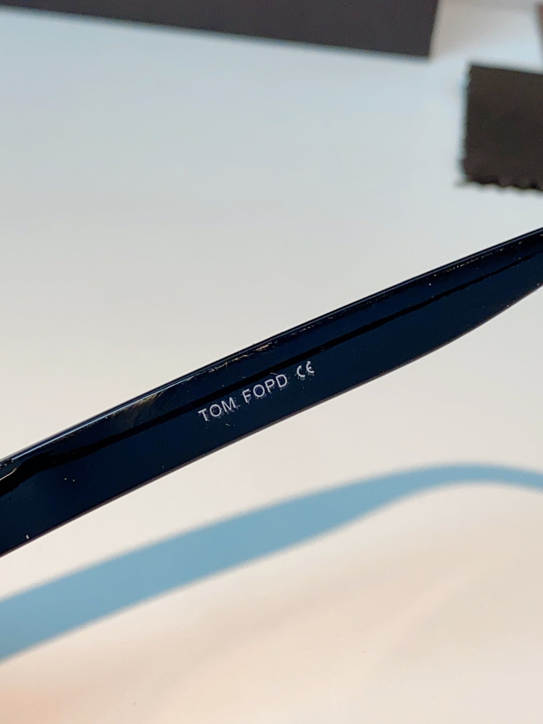 Tom Ford Metal Square Blue Lens Sunglasses for Men & Women - 487932 - detail image 8