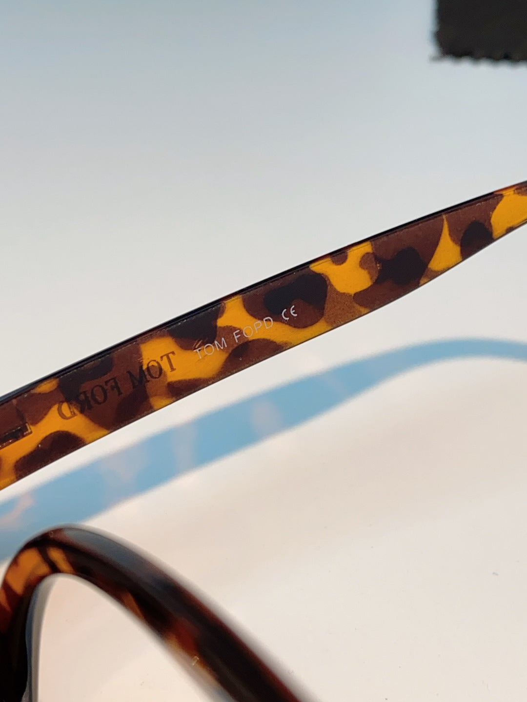 Tom Ford Metal Square Brown Lens Sunglasses for Men & Women - detail image 8
