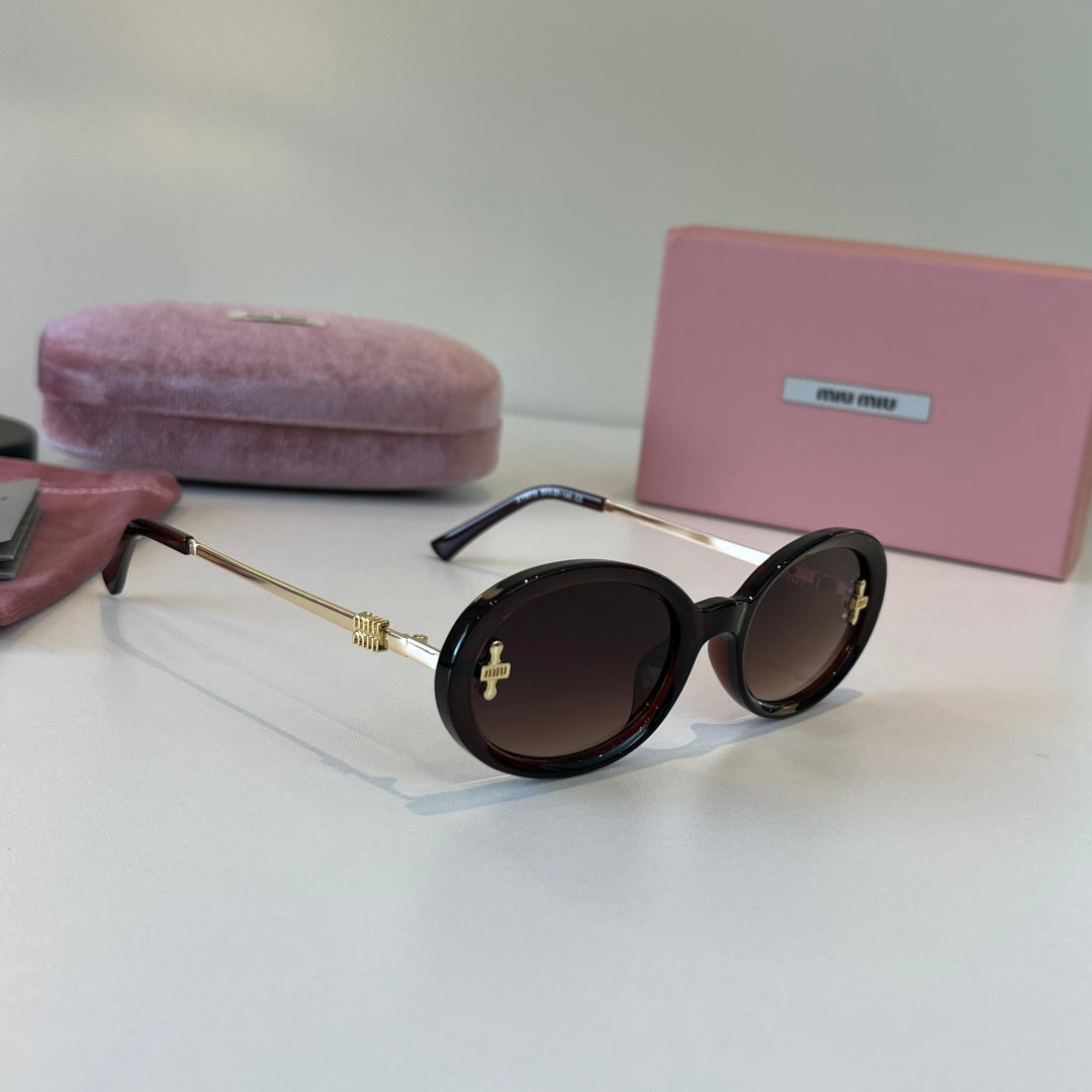 Miu Miu Fashion Silver Lens Sunglasses for Men & Women - 487599