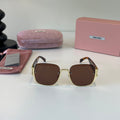 Miu Miu Fashion Brown Lens Sunglasses for Men & Women - 449793