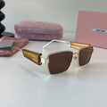 Miu Miu Fashion Red Lens Sunglasses for Men & Women - 487602