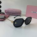 Miu Miu Fashion Silver Lens Sunglasses for Men & Women - 487604