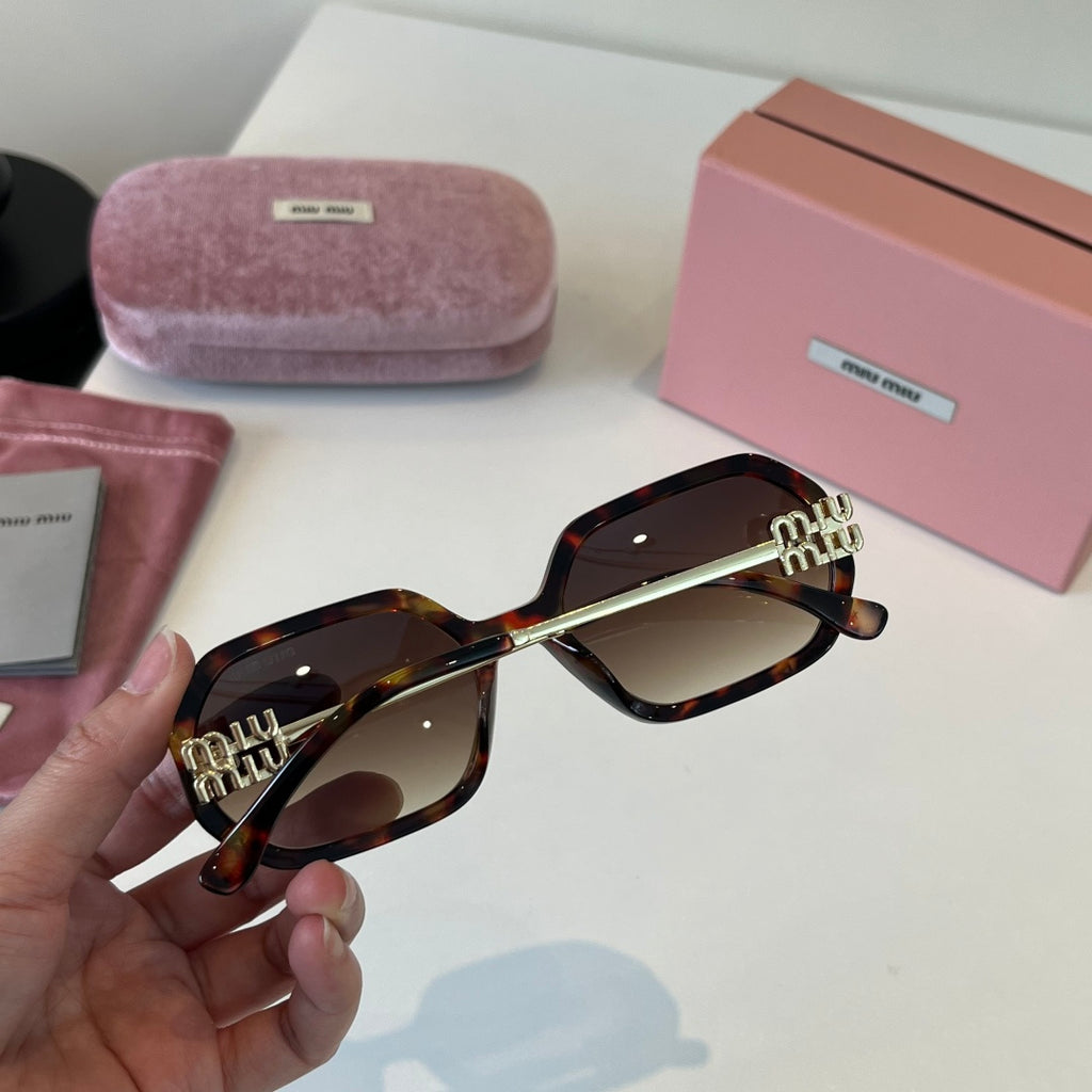 Miu Miu Fashion Red Lens Sunglasses for Men & Women - detail image 7