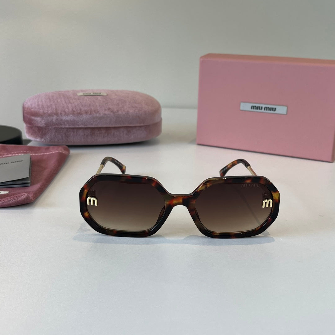 Miu Miu Fashion Red Lens Sunglasses for Men & Women - detail image 2