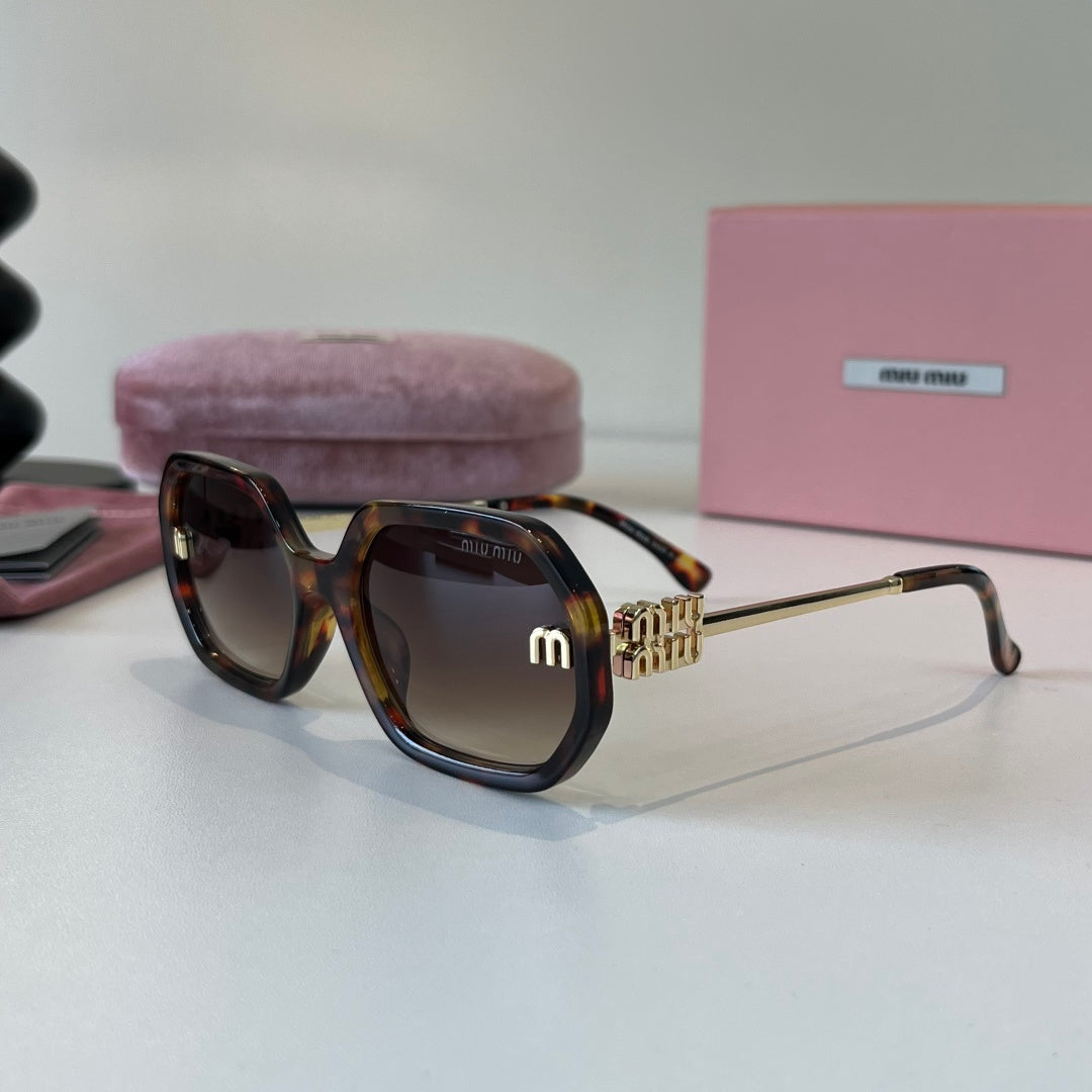 Miu Miu Fashion Red Lens Sunglasses for Men & Women - detail image 3