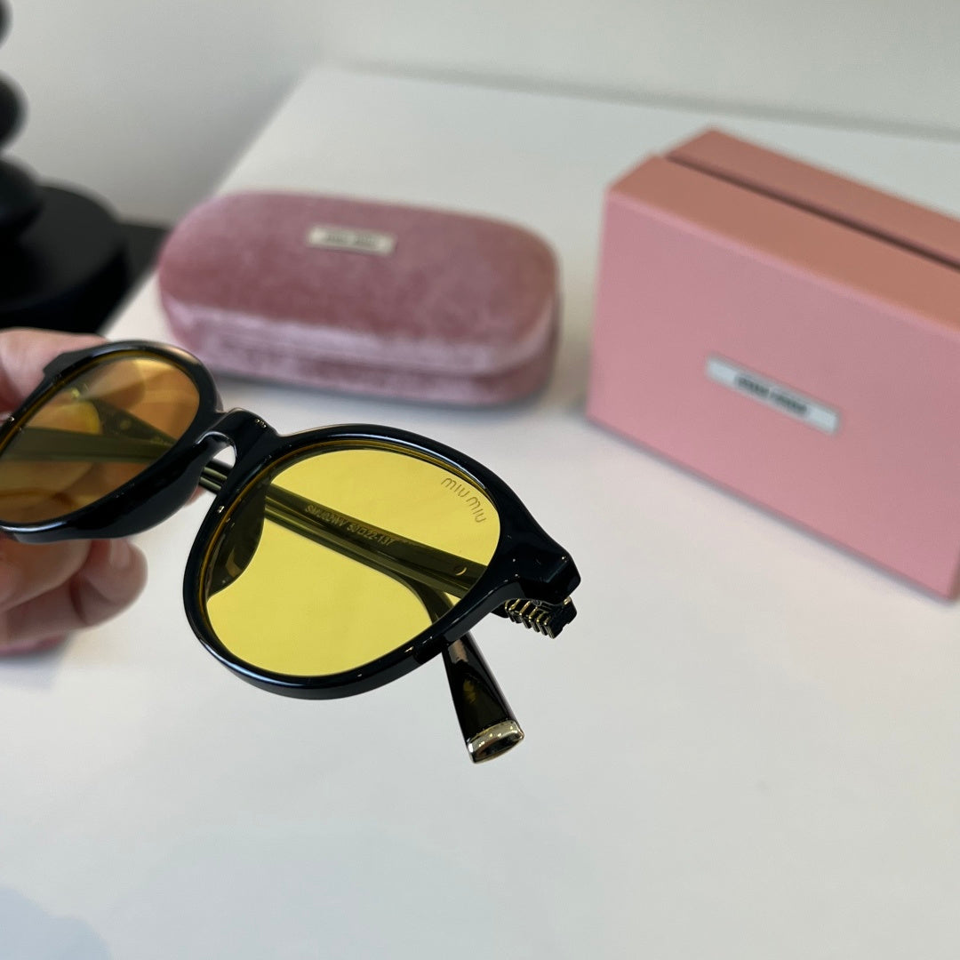 Miu Miu Fashion Gold Lens Sunglasses for Men & Women - 416179 - detail image 7