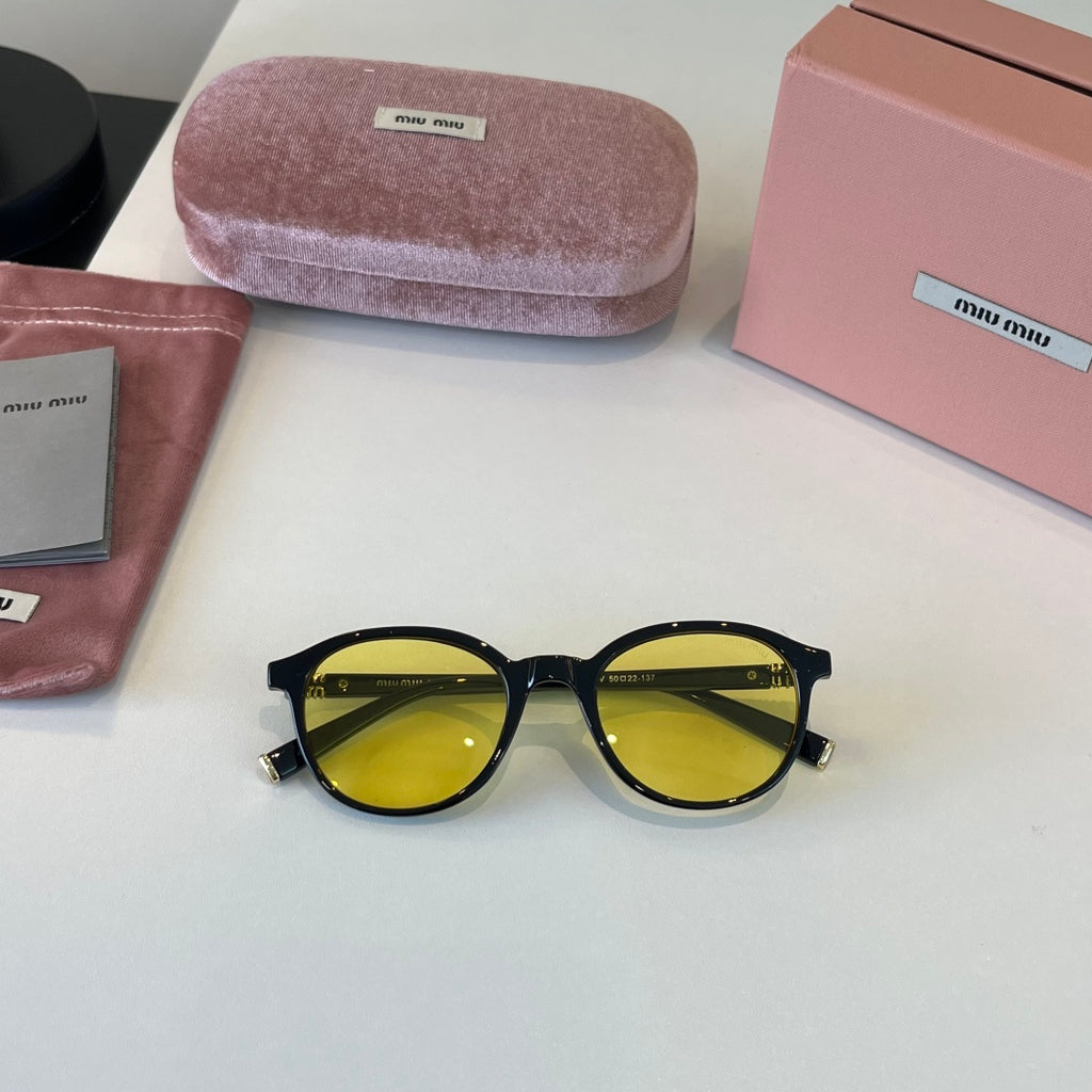 Miu Miu Fashion Gold Lens Sunglasses for Men & Women - 449804 - detail image 5