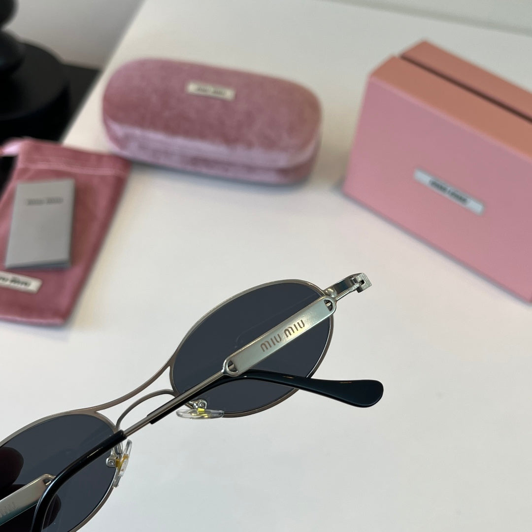 Miu Miu Fashion Silver Lens Sunglasses for Men & Women - 487613 - detail image 7