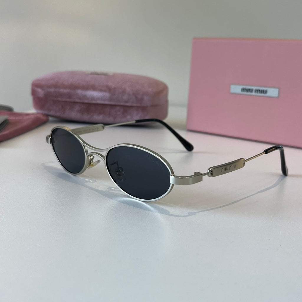 Miu Miu Fashion Silver Lens Sunglasses for Men & Women - 487613 - detail image 3