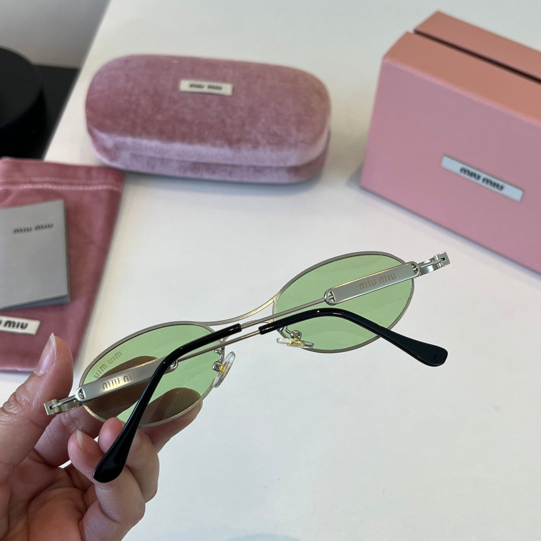 Miu Miu Fashion Silver Lens Sunglasses for Men & Women - 416185 - detail image 8