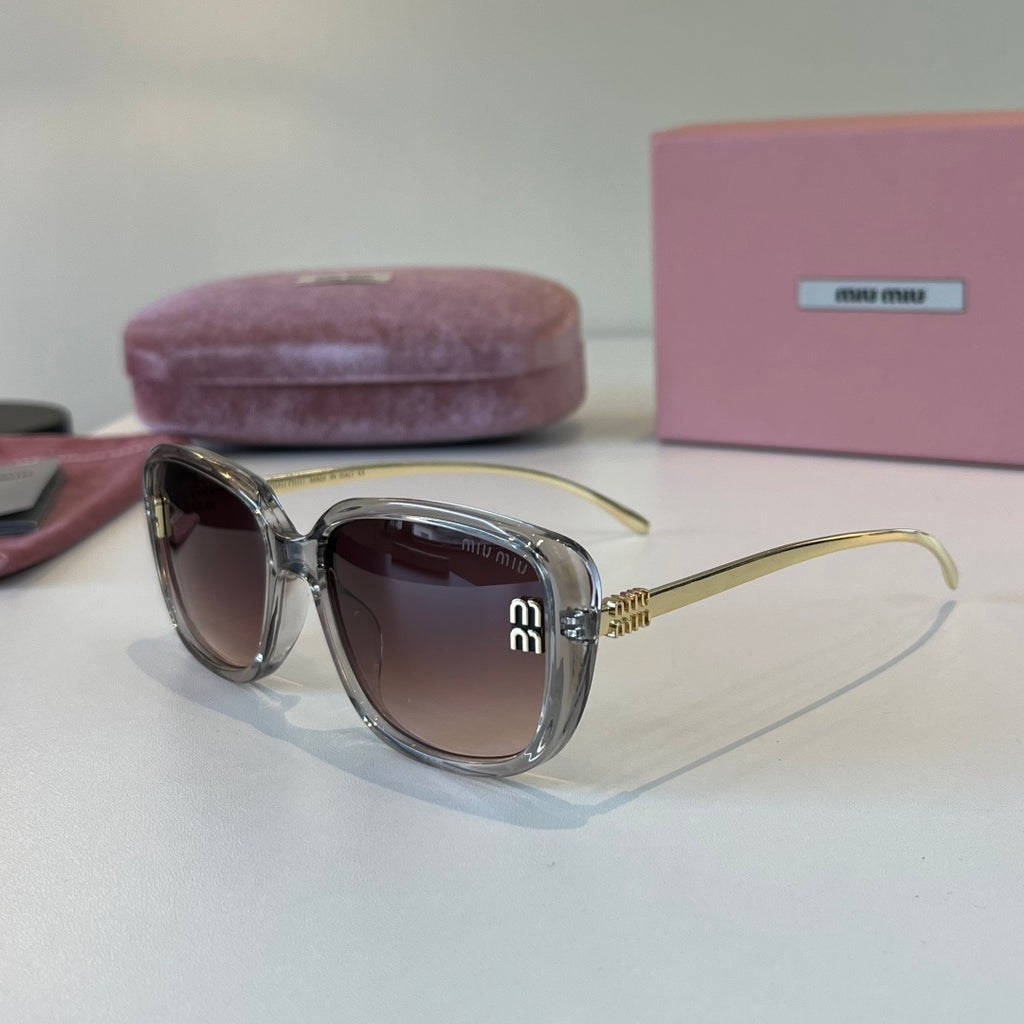 Miu Miu Fashion Silver Lens Sunglasses for Men & Women - 416186 - detail image 3