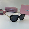 Miu Miu Fashion Silver Lens Sunglasses for Men & Women - 449666