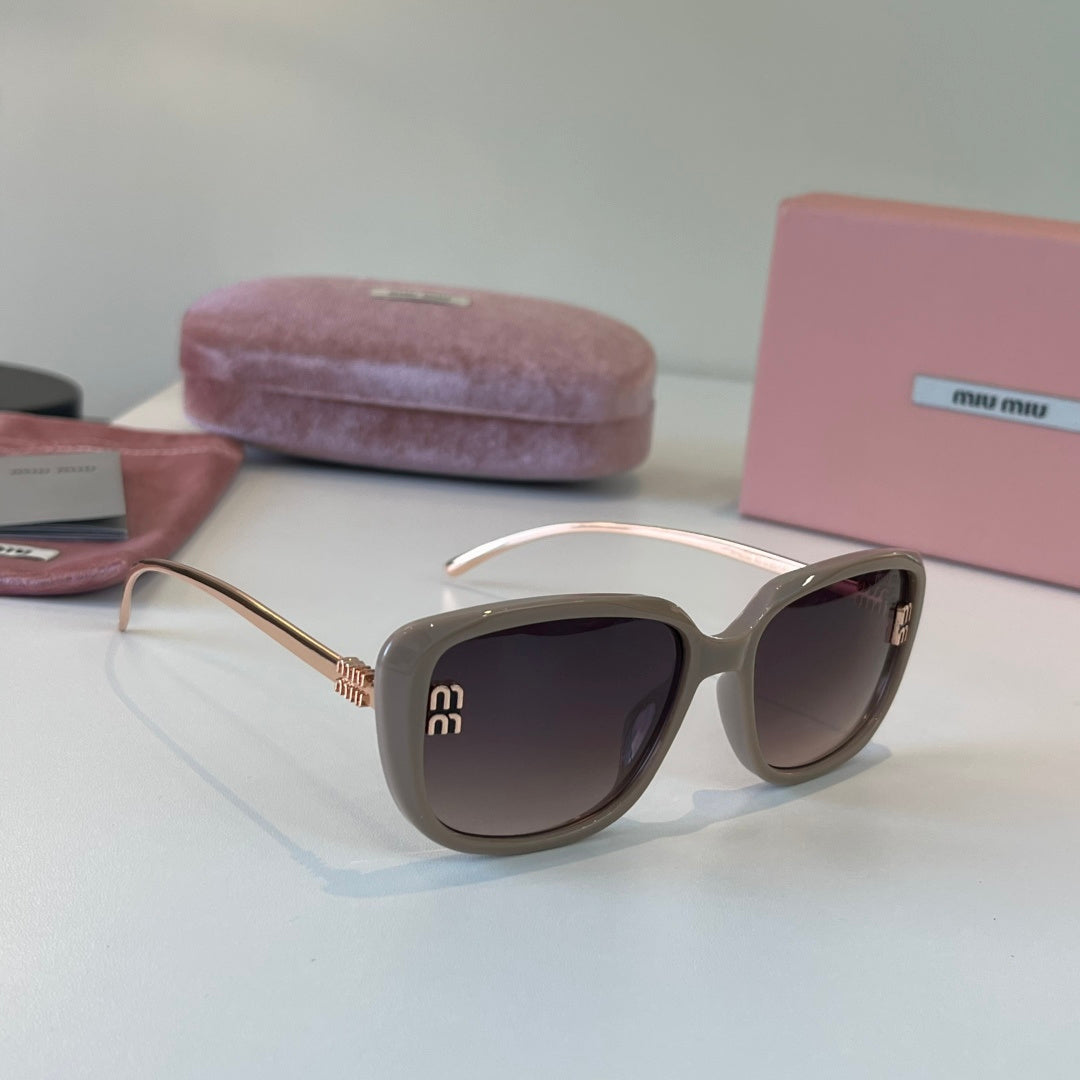 Miu Miu Fashion Silver Lens Sunglasses for Men & Women - 449667