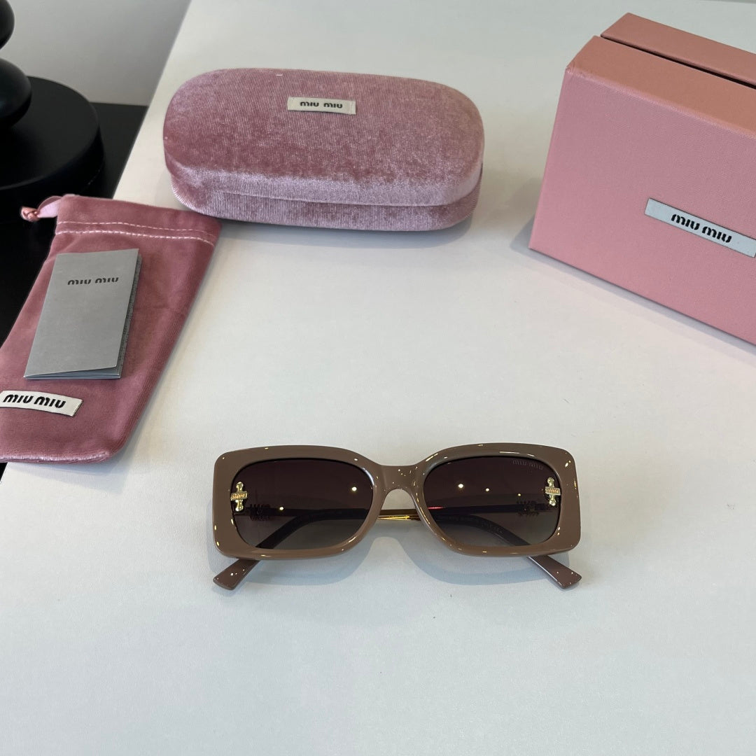 Miu Miu Fashion Brown Lens Sunglasses for Men & Women - 432714 - detail image 4