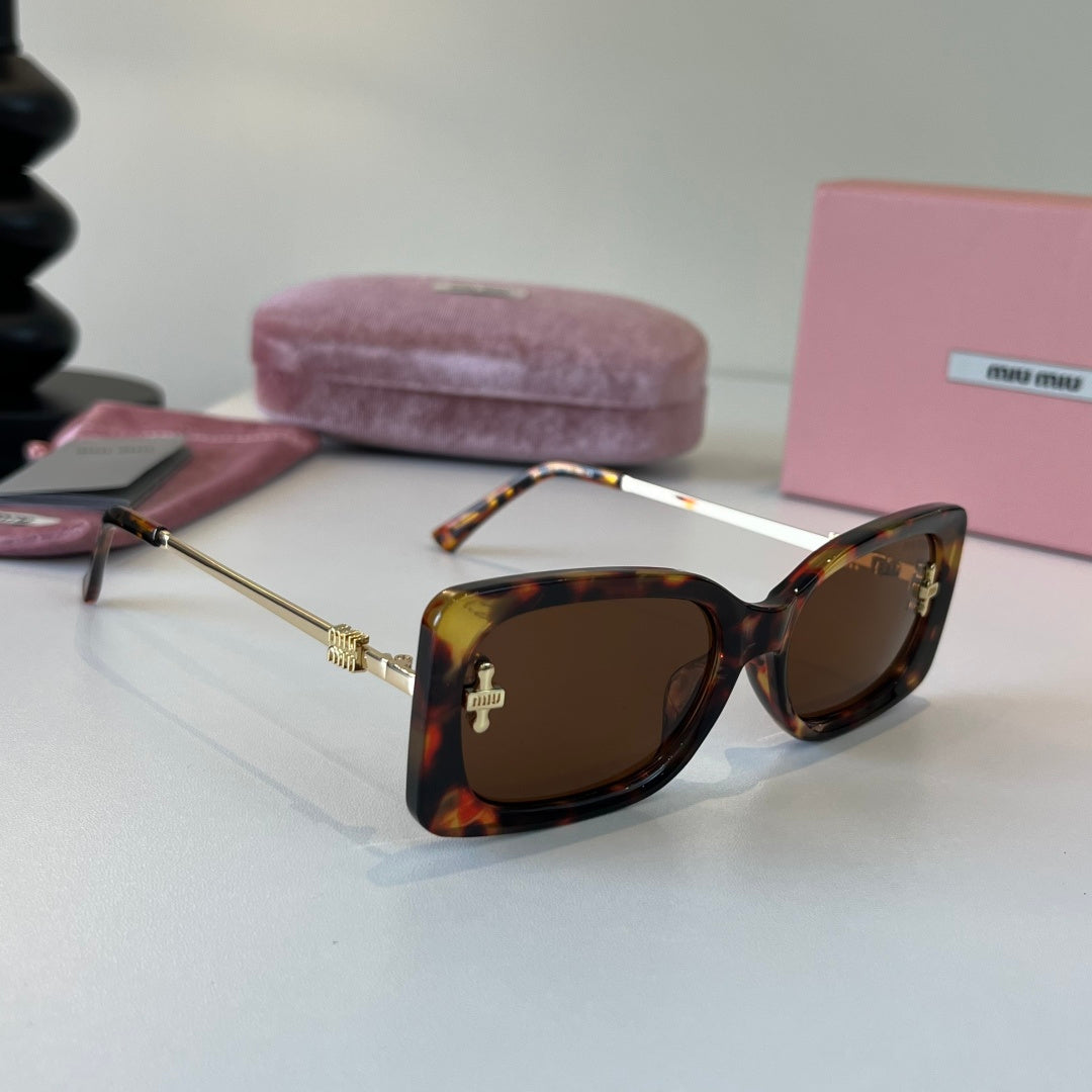 Miu Miu Fashion Brown Lens Sunglasses for Men & Women - 449670
