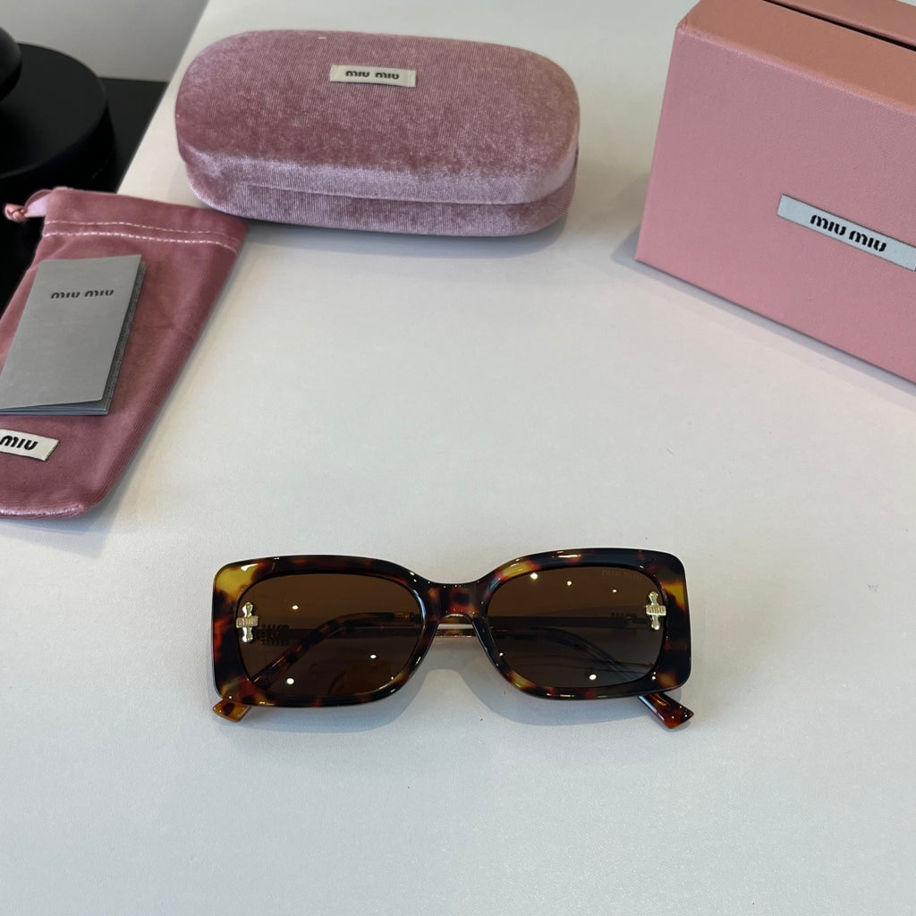 Miu Miu Fashion Brown Lens Sunglasses for Men & Women - 466070 - detail image 4