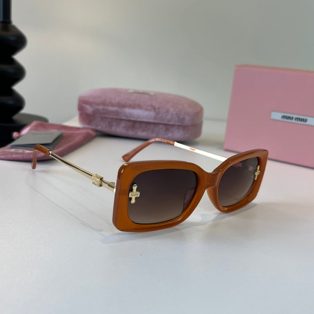 Miu Miu Fashion Brown Lens Sunglasses for Men & Women - 466071