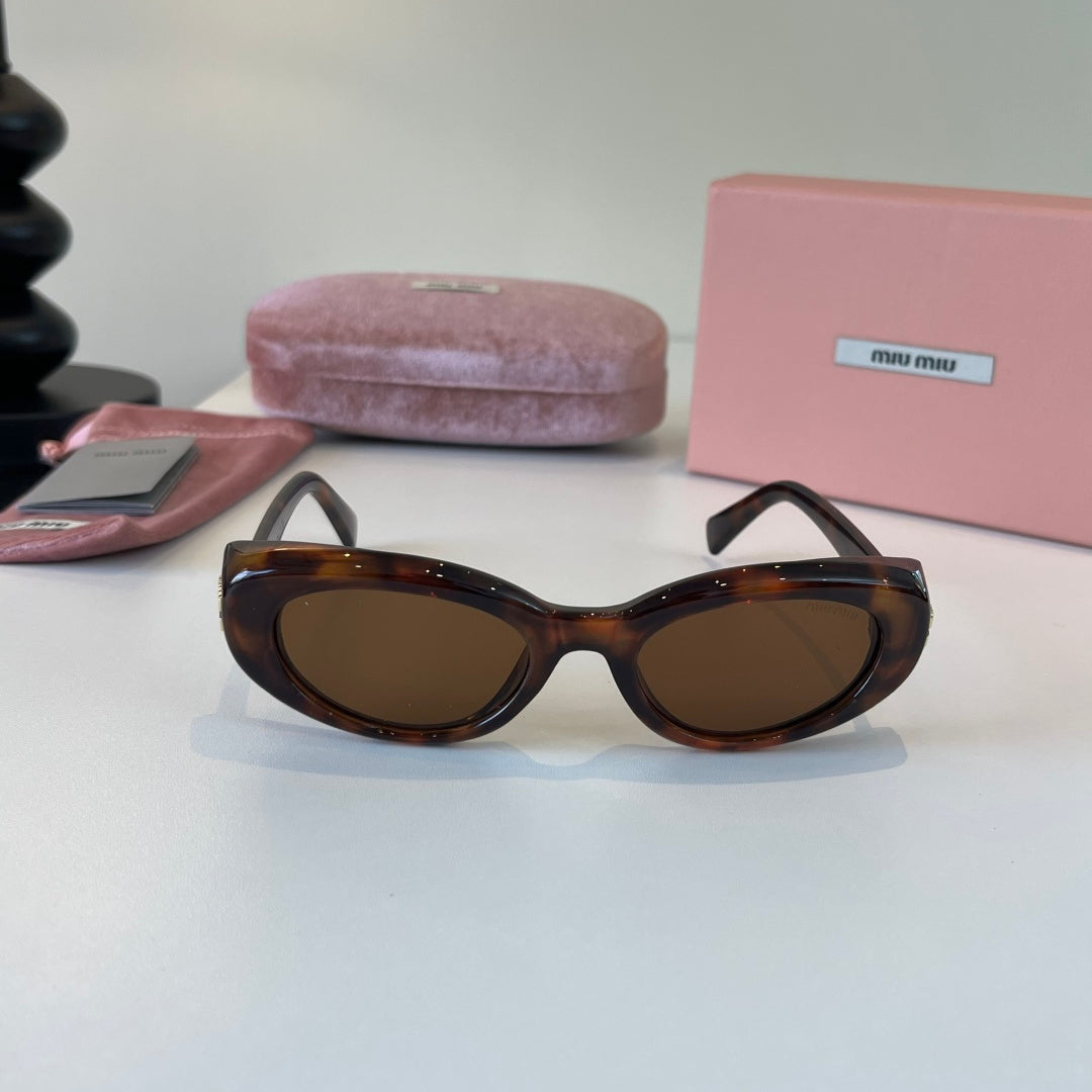 Miu Miu Cat-Eye Black Lens Sunglasses for Men & Women - 487635 - detail image 2