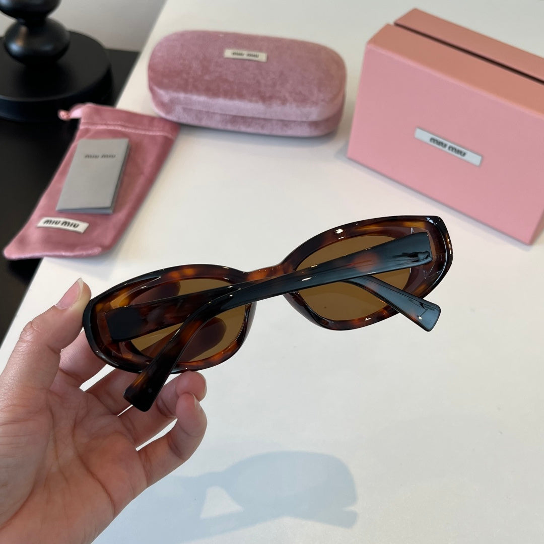 Miu Miu Cat-Eye Black Lens Sunglasses for Men & Women - 487635 - detail image 7
