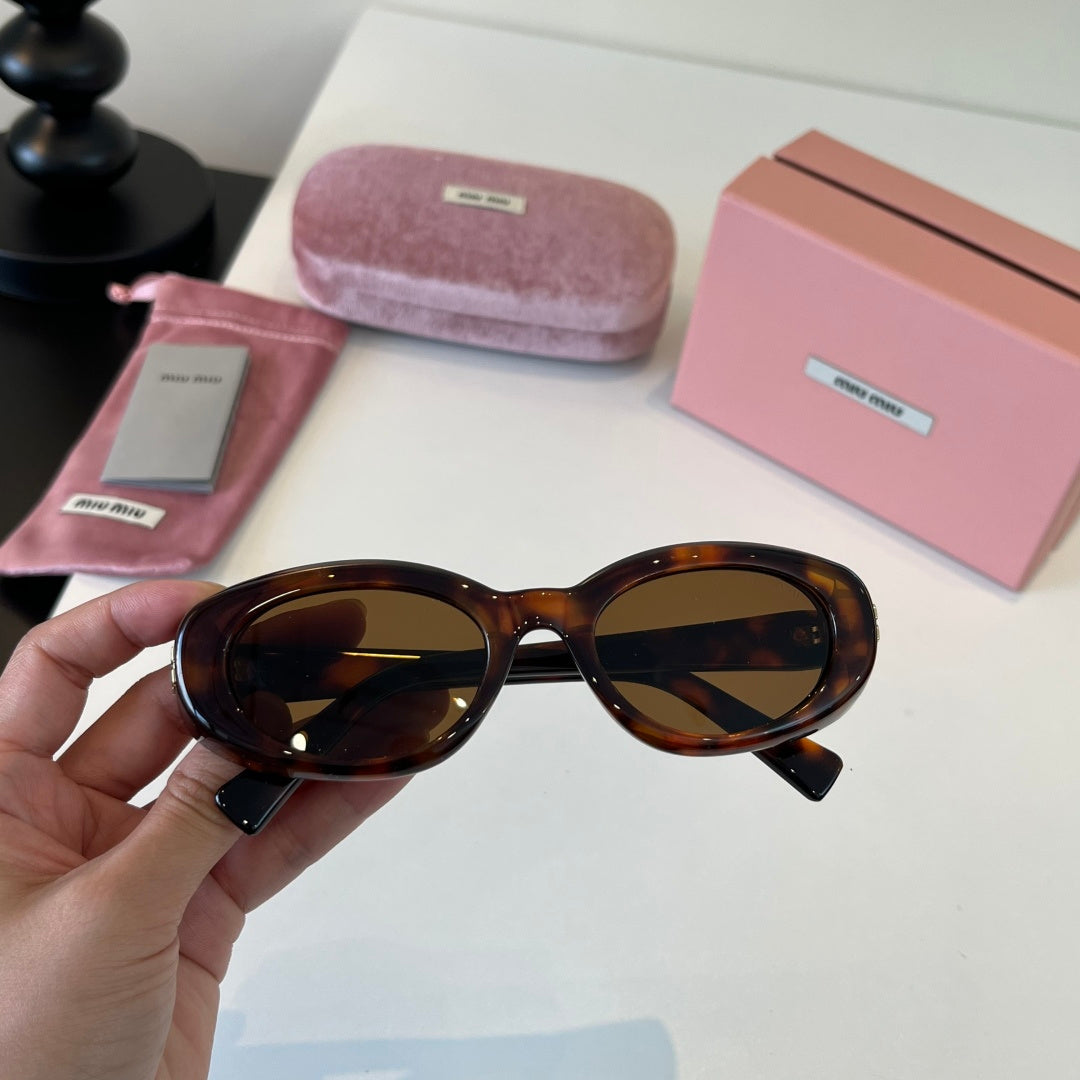 Miu Miu Cat-Eye Black Lens Sunglasses for Men & Women - 487635 - detail image 5