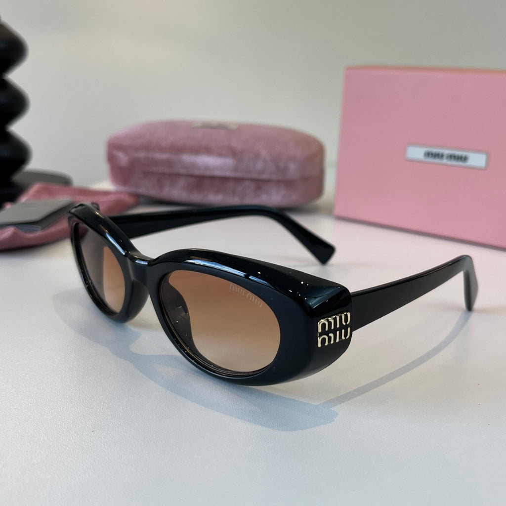 Miu Miu Cat-Eye Silver Lens Sunglasses for Men & Women - 487636 - detail image 3