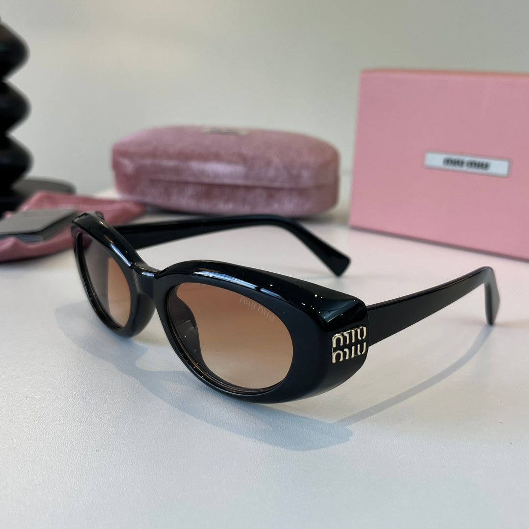 Miu Miu Cat-Eye Silver Lens Sunglasses for Men & Women - 466073 - detail image 3