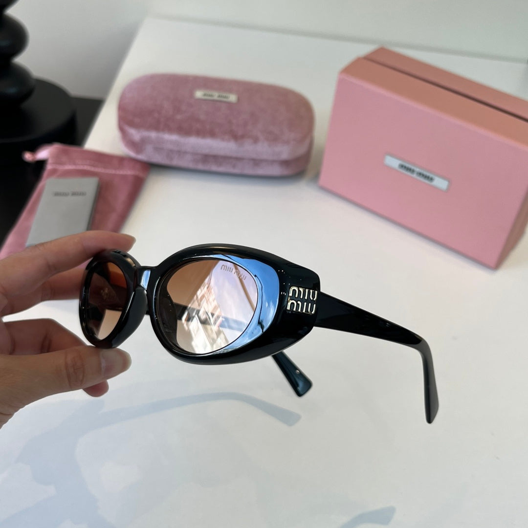 Miu Miu Cat-Eye Silver Lens Sunglasses for Men & Women - 487636 - detail image 8