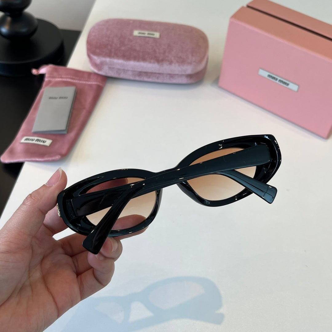 Miu Miu Cat-Eye Silver Lens Sunglasses for Men & Women - 487636 - detail image 7