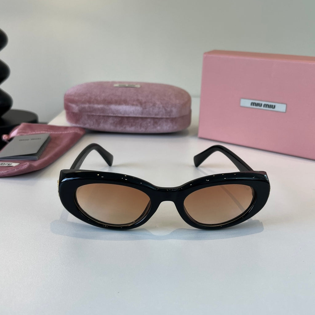Miu Miu Cat-Eye Silver Lens Sunglasses for Men & Women - 383018 - detail image 2